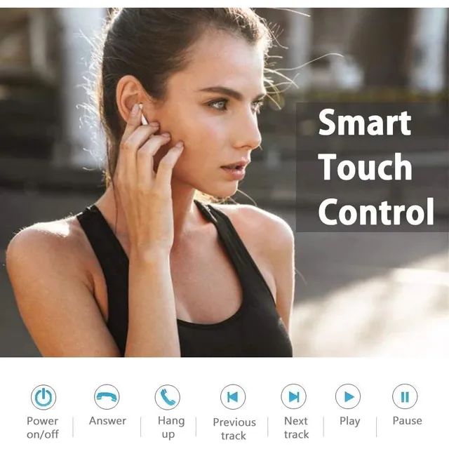 Fone de ouvido i12 sem fio bluetooth  - Foto 4