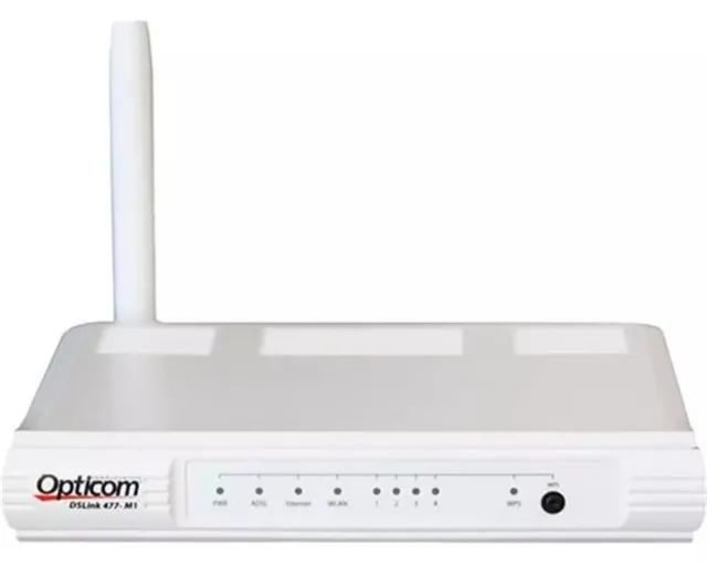 Roteador Wi-fi Wireless Com Modem Adsl 150bps Dslink 477 - Foto 4