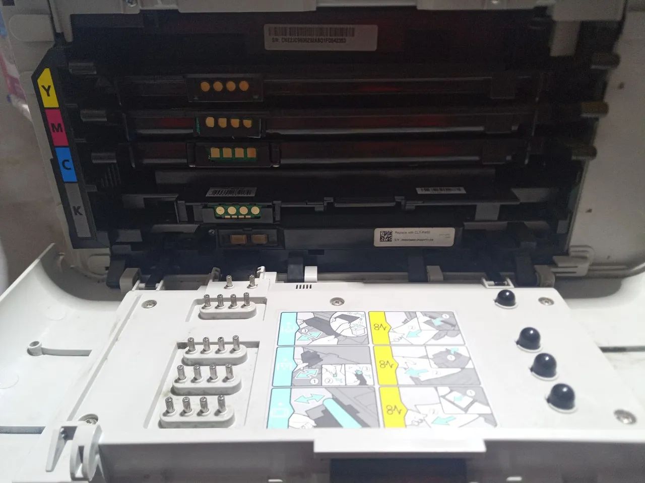 Vendo impressora a laser Samsung CLP 365w com defeito por  300 reais - Foto 2