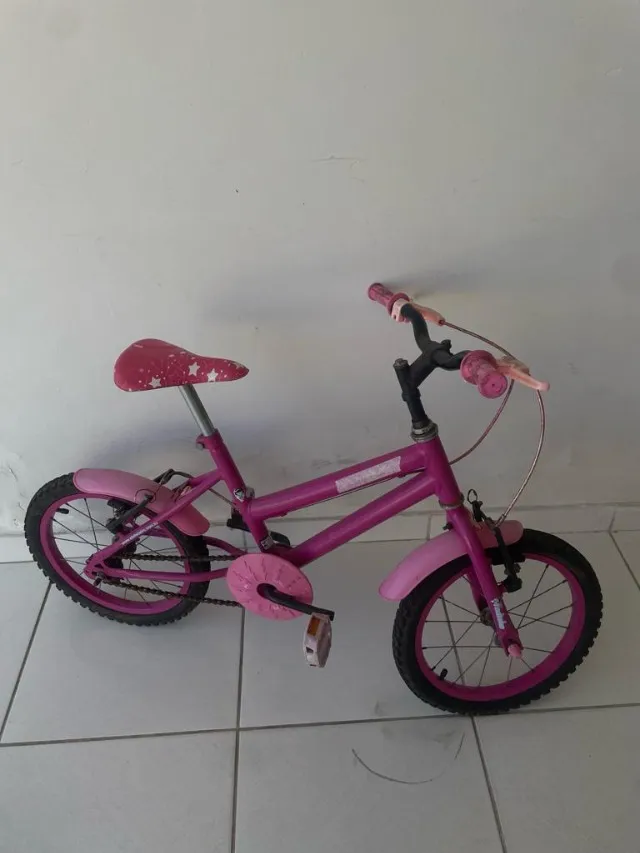 Bicicleta Infantil Feminina Aro 16 - Rosa