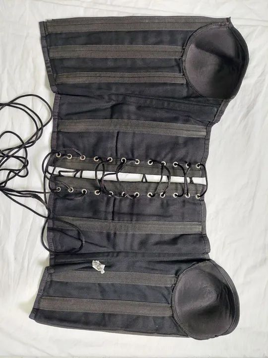 Corset de renda preto - - Foto 4