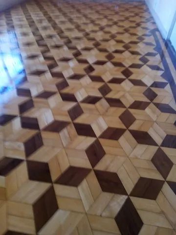 Raspagem Piso De Madeira Tacos Assoalhos Synteko Cascolac - Foto 2