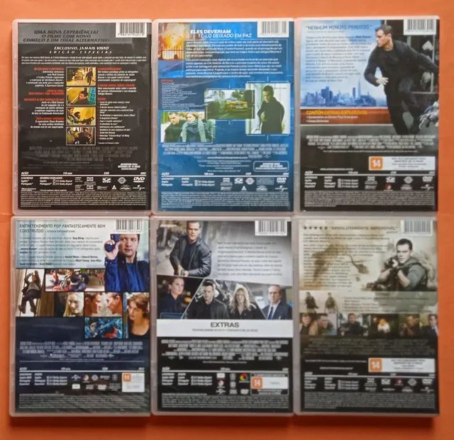 Dvd Coleção Bourne 6 Filmes  - Foto 2