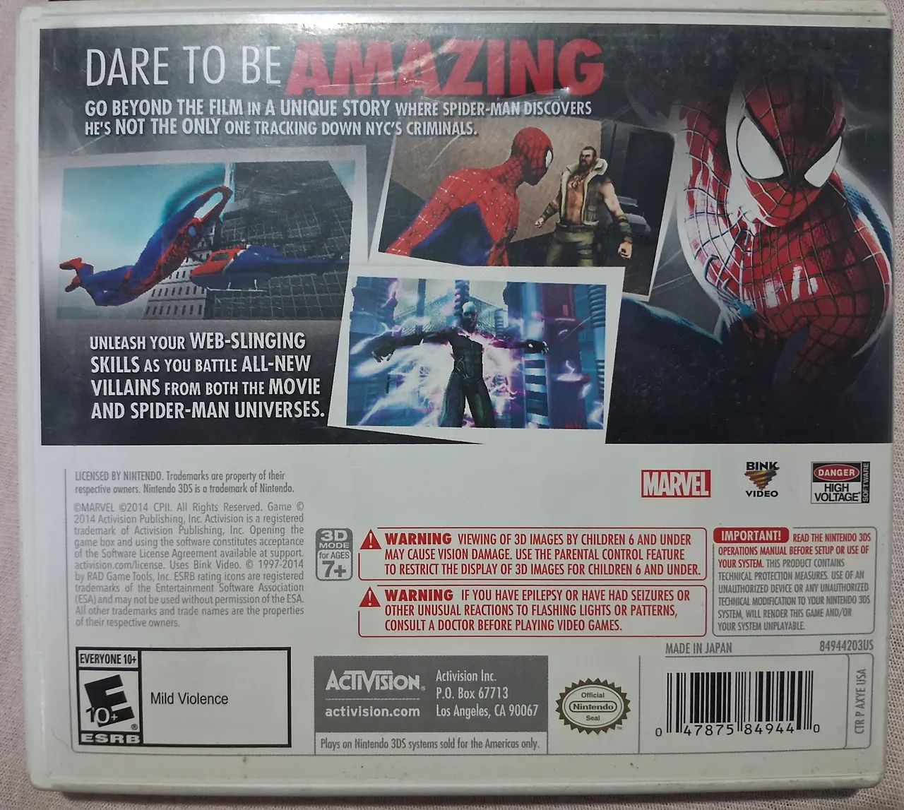 Homem aranha 3DS - Foto 4