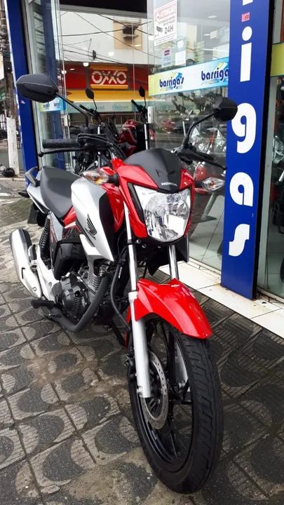 Honda Cg Titan 160 Flex  2023 Vermelha Único Dono - Foto 7