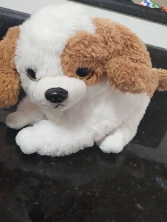 Pelúcias Girafas, Olaf e Cachorro - Foto 5