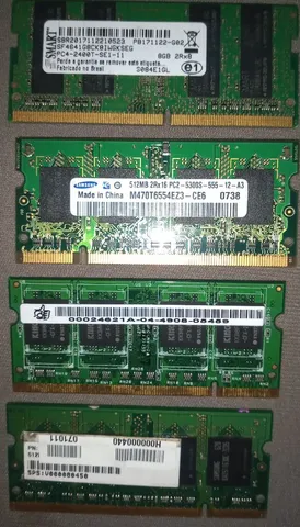 4 Memórias Ram DDR2 & DDR3 512 MB & 8Gb // PRA HOJE EM (( Leia O Anúncio ))<br>