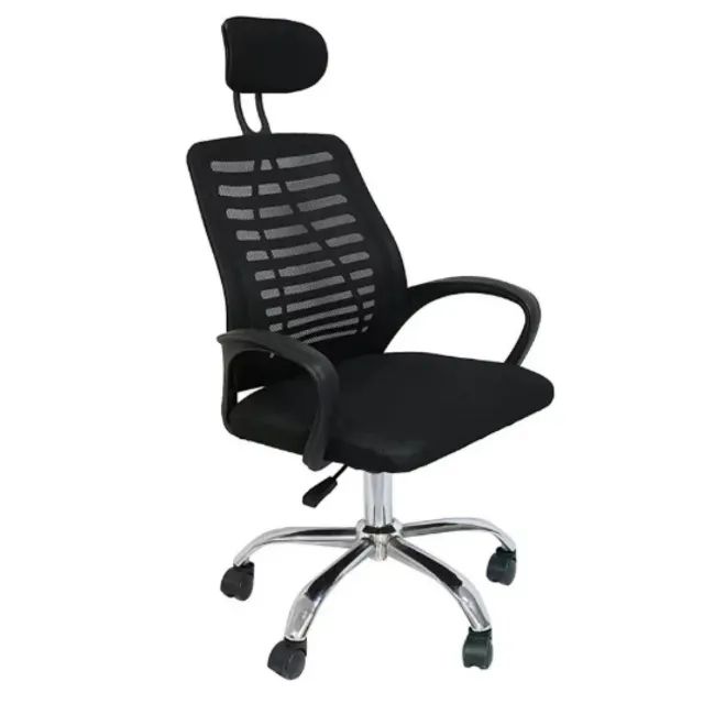 cadeira Presidente com encosto de cabeça ergonomica cod136