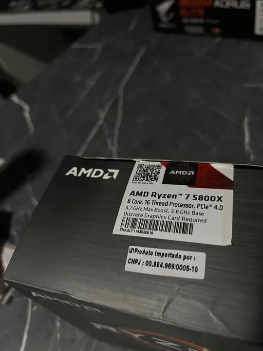 Processador RYZEN 7 5800x - Foto 2