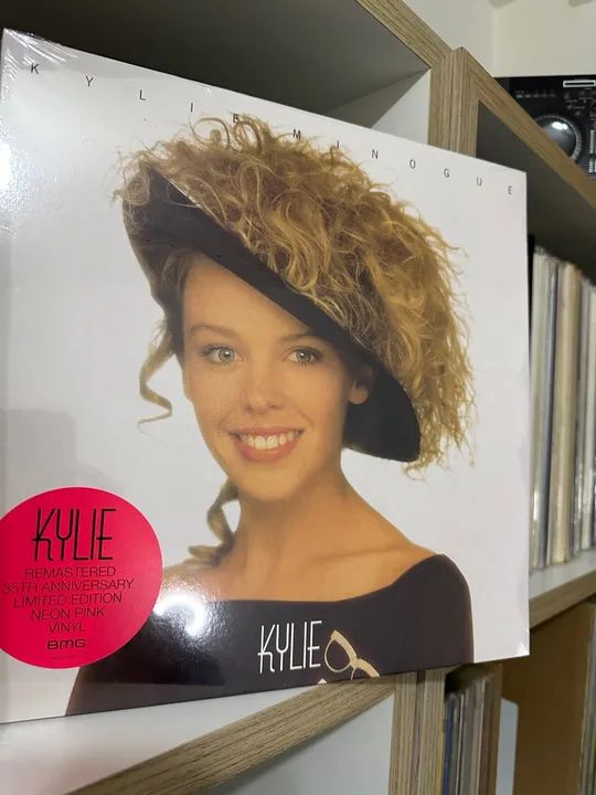Lp Kylie Minogue 1988 35th Anniversary - pink neon vinil importado