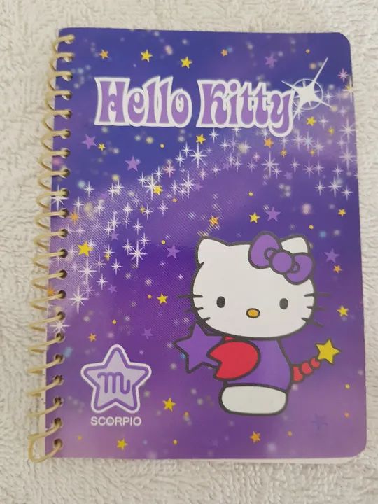 Lápis Hello Kitty + Caderneta Hello Kitty Escorpião - Sanrio - Foto 2