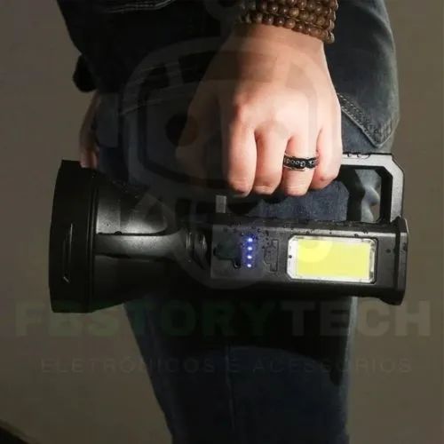 "Potência e Versatilidade: Sua Nova Lanterna Recarregável! " - Foto 5