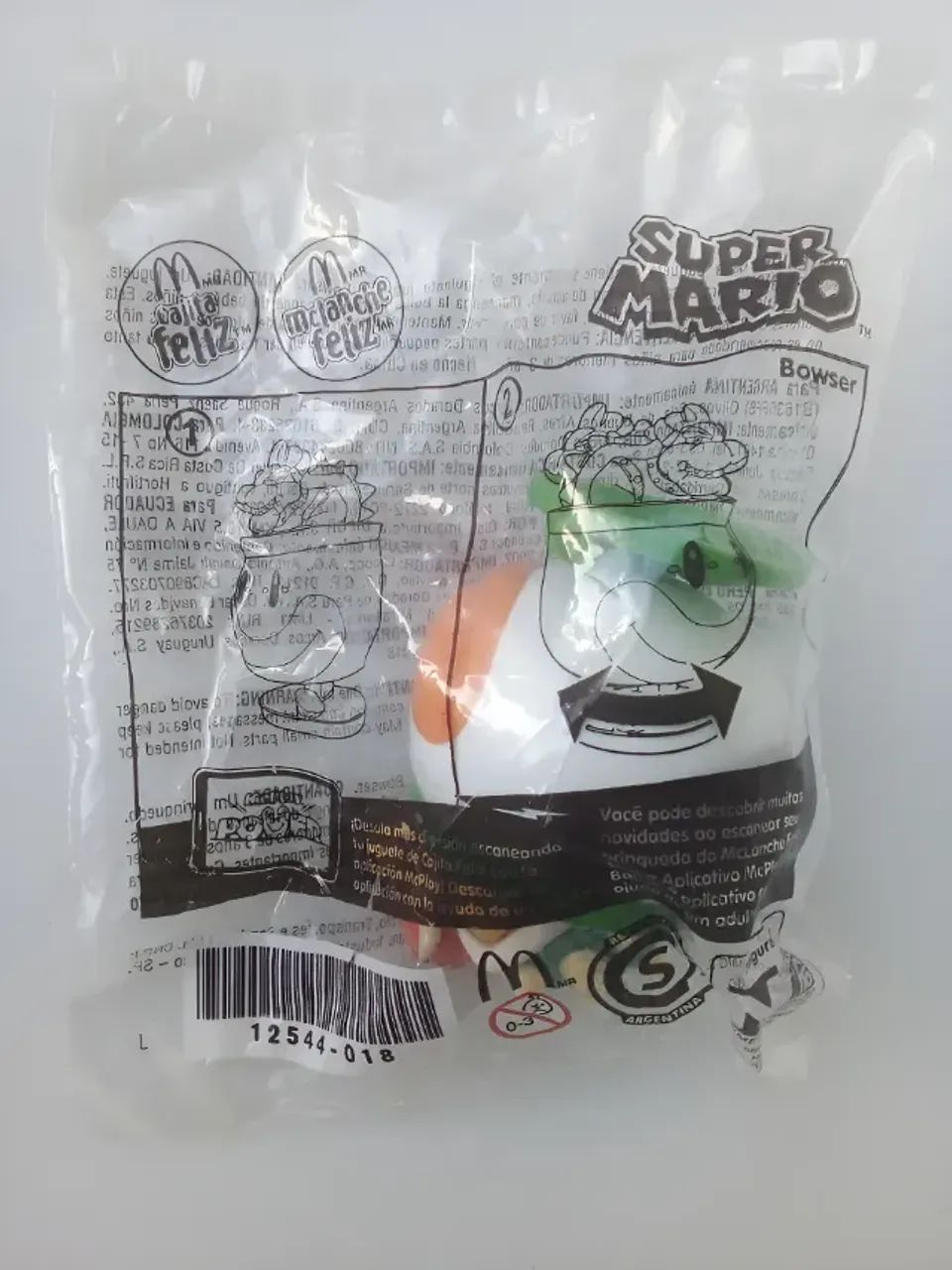 Promocional Lacrado Super Mario Bros Mcdonald's Bowser 2016