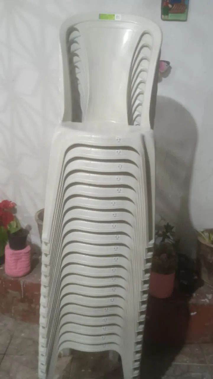 Cadeiras de plástico  - Foto 2