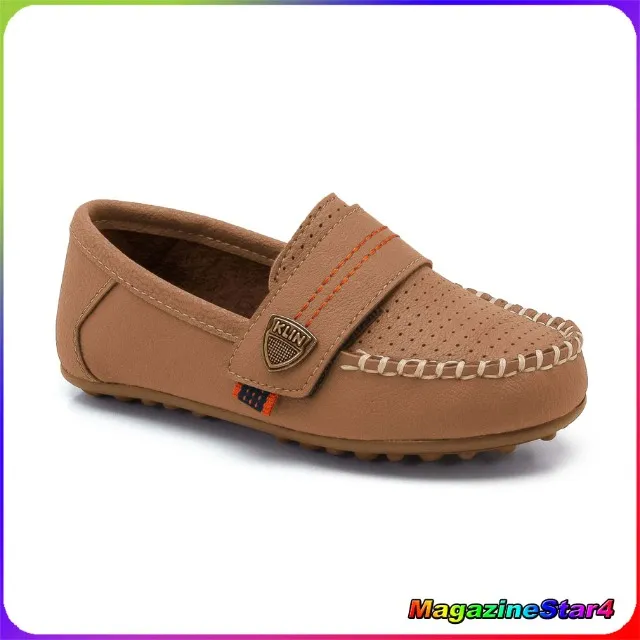 Sapato Klin Original Mocassim Menino Infantil Curumim