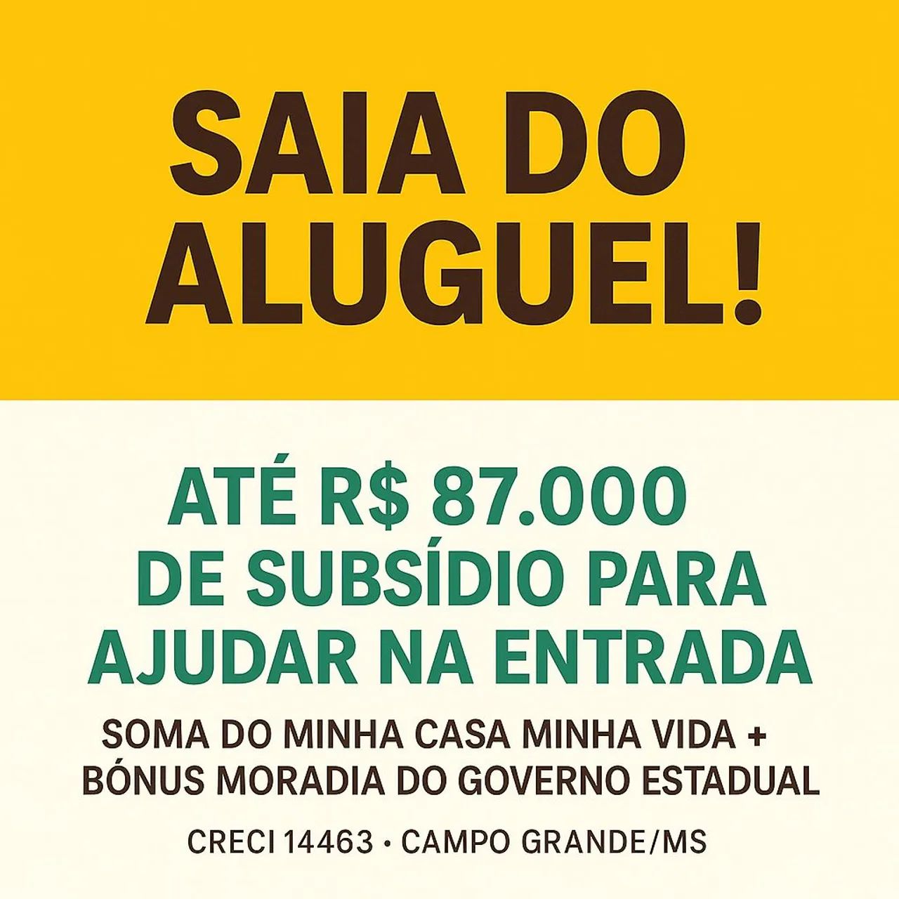 Possibilidade de Zero entrada 