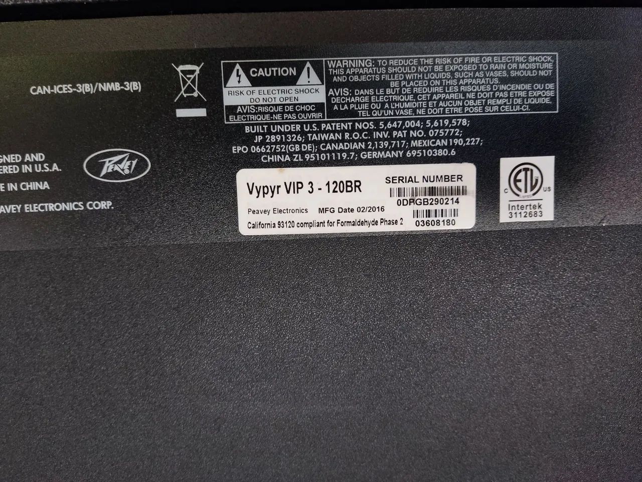 Amplificador Peavey Vypyr VIP 3 - Seminovo - Foto 6