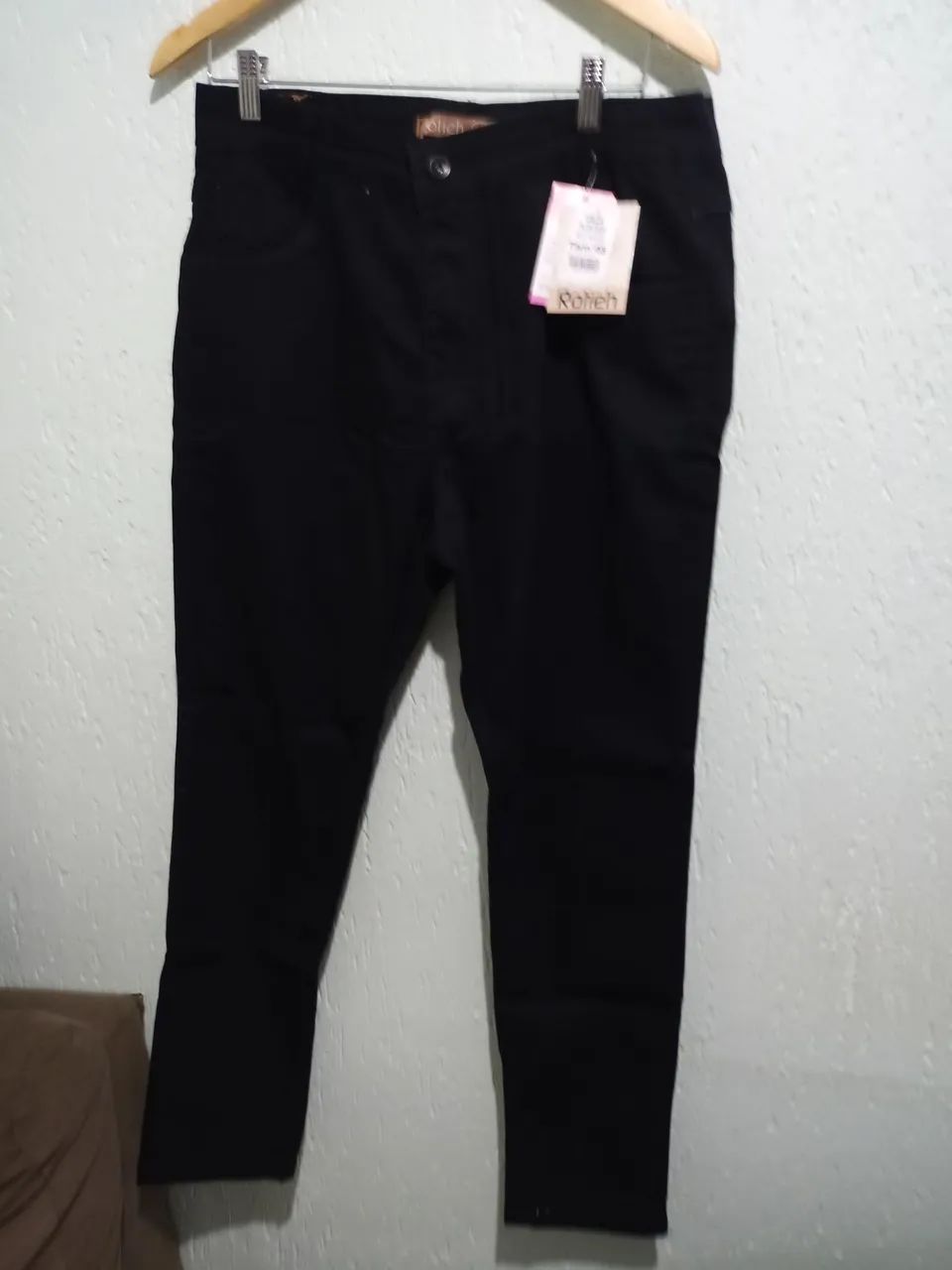 Calça jeans preta