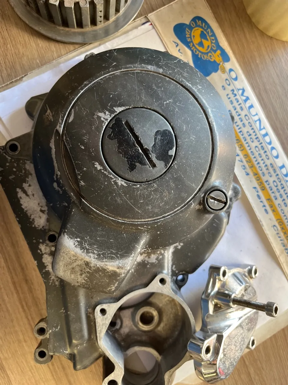 Tampa do Motor Usada Xt 600 Yamaha