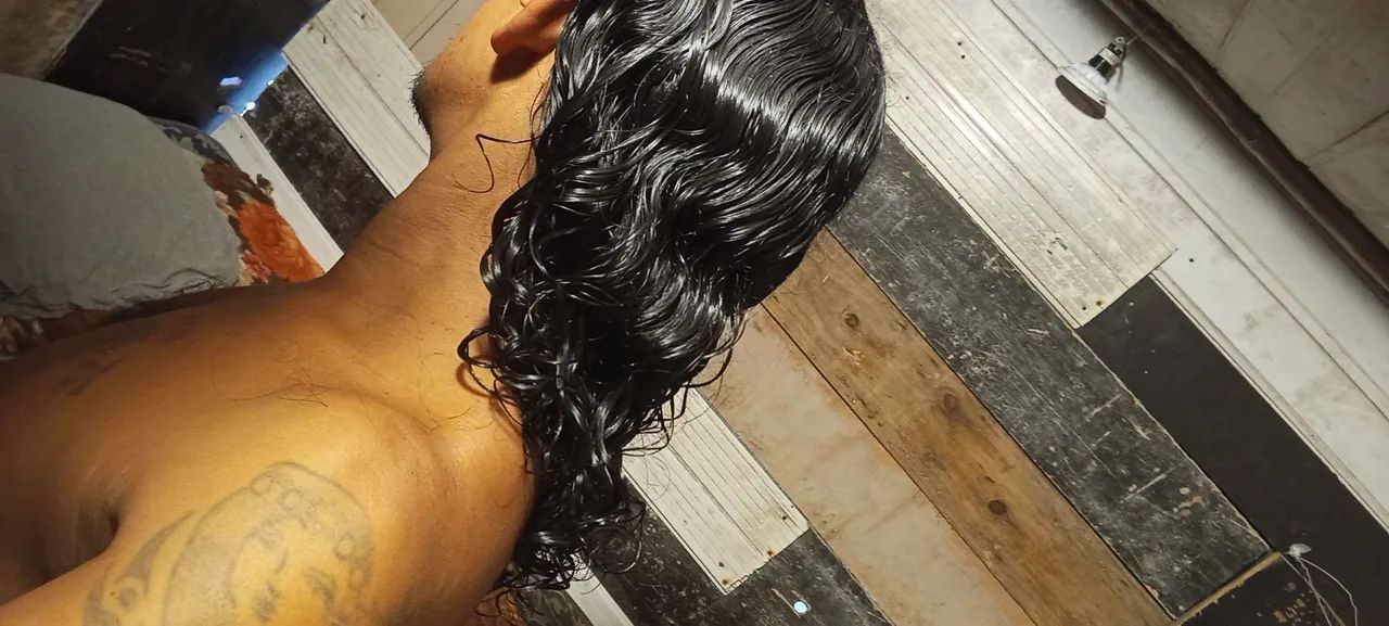 Vendo este cabelo humano nunca usei produto totalmente natural - Foto 2