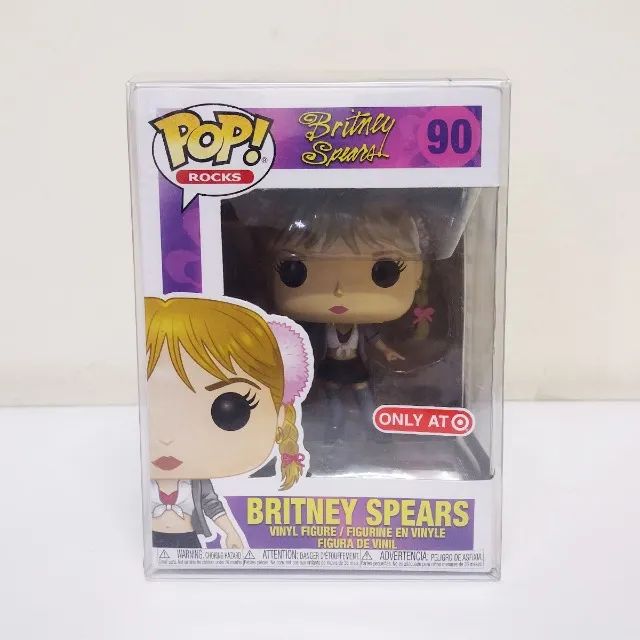 Funko Pop! Rocks - Britney Spears - Baby One More Time - nº90 - Exclusivo Target