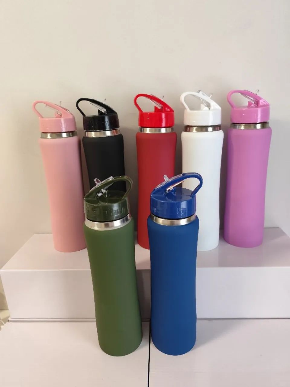  Garrafas de Água para Academia - 750 ml 