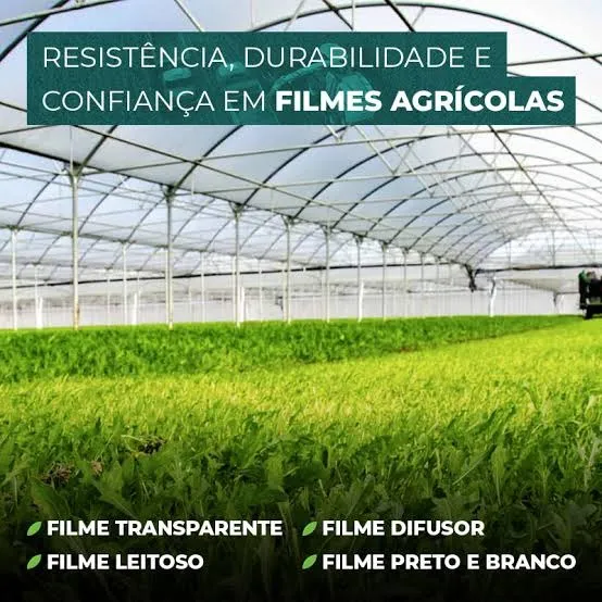 Lona transparente para estufa 105 metros