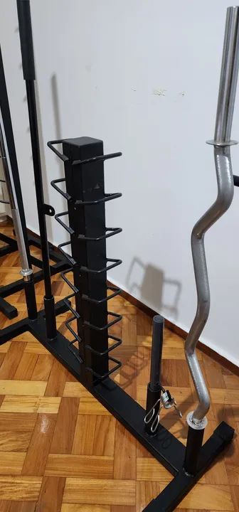Suporte para halteres e barras - Foto 2