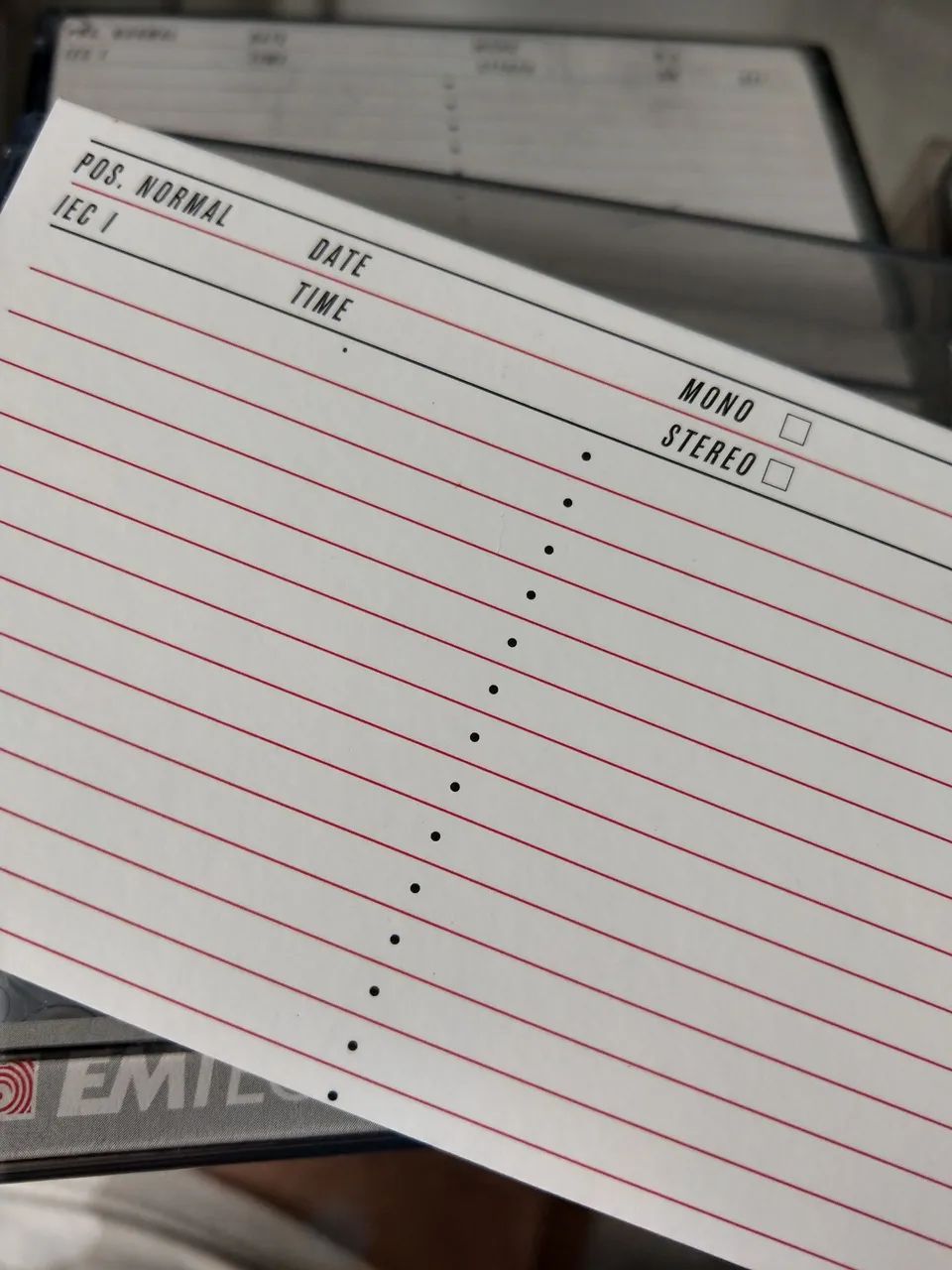 Fita cassete Basf Emtec lote 15n - Foto 3