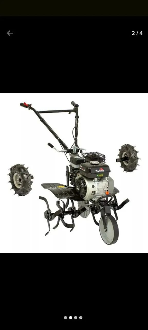 Roçadeira/Motocultivador a Gasolina 7HP - Foto 4
