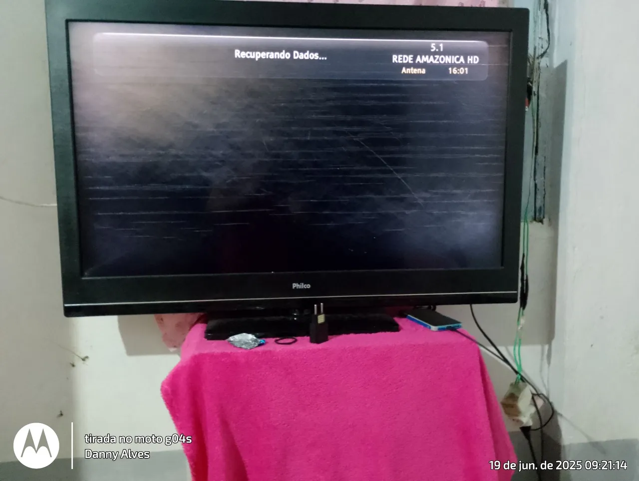 TV Philco - Recuperando Dados