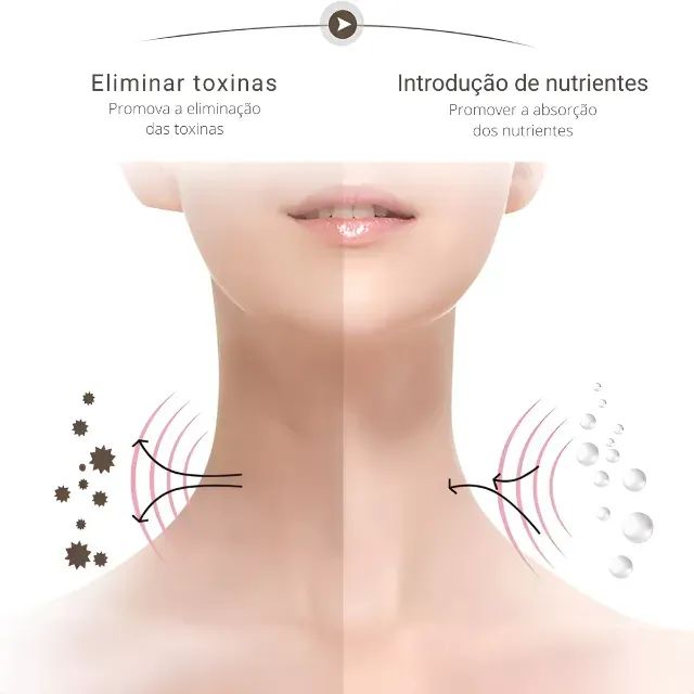 Massageador Facial Led Aparelho Tratamento Com Luz (Cor Sortida) - Foto 2