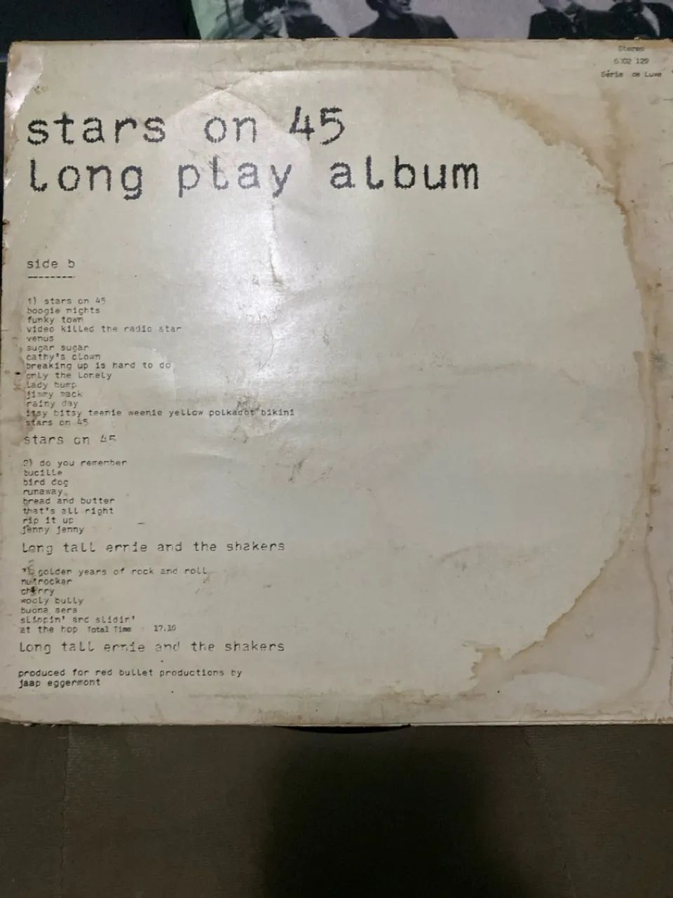 Disco de Vinil Stars on 45 - Long Play Album - Foto 2