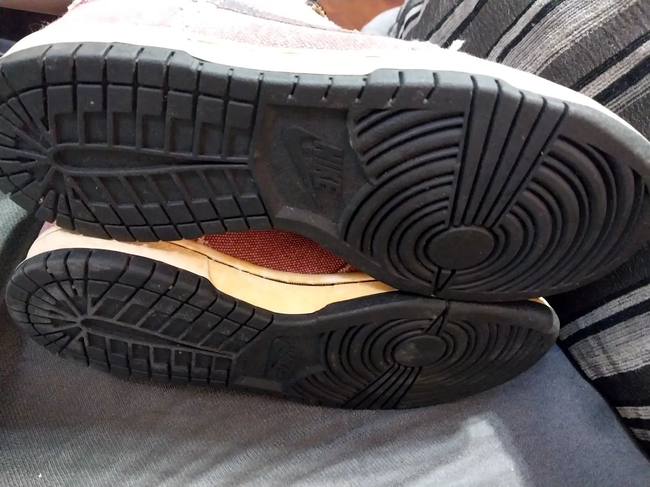Tênis Nike Dunk High Canvas Vintage - Foto 3