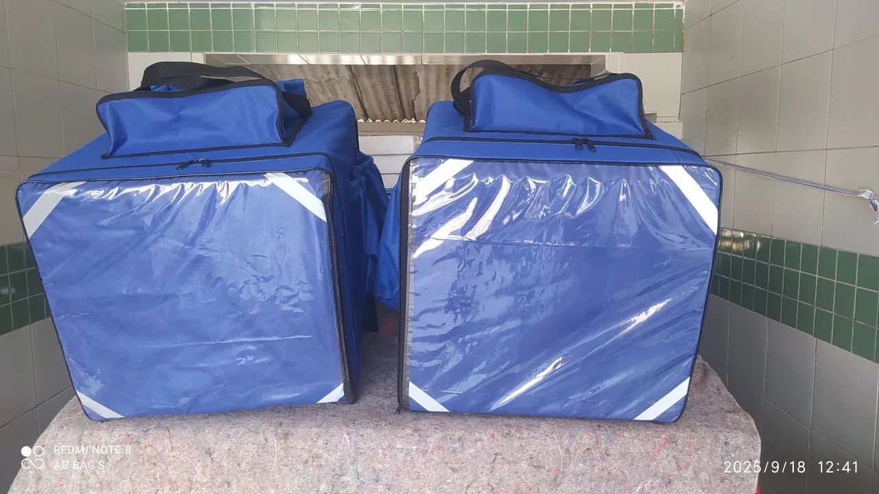 Bags para motoboy delivery. 