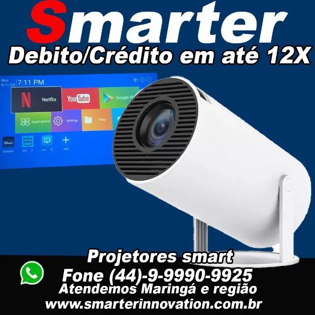 Projetor hy300  200 Polegadas com Android WIFI