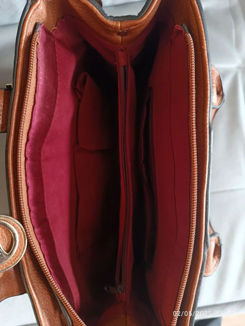 Bolsa de mão Rebecca Bonbon marrom - Foto 4