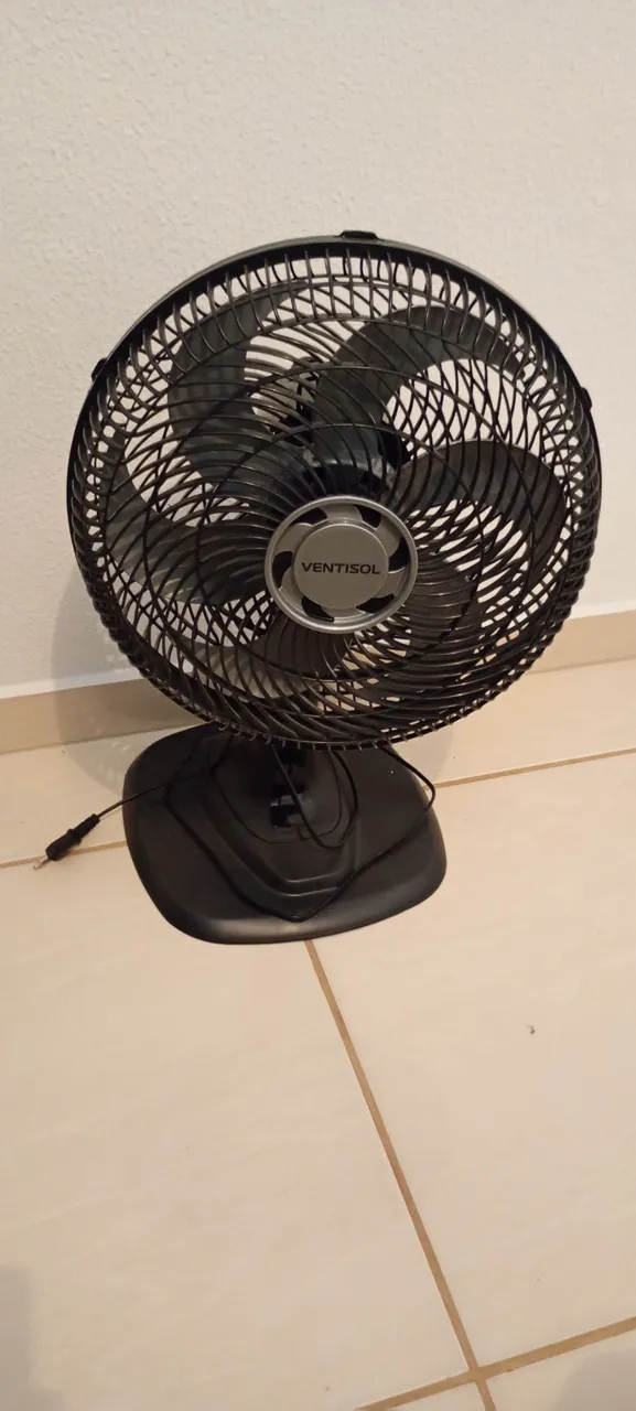 Ventilador de Mesa Ventisol, novo é potente