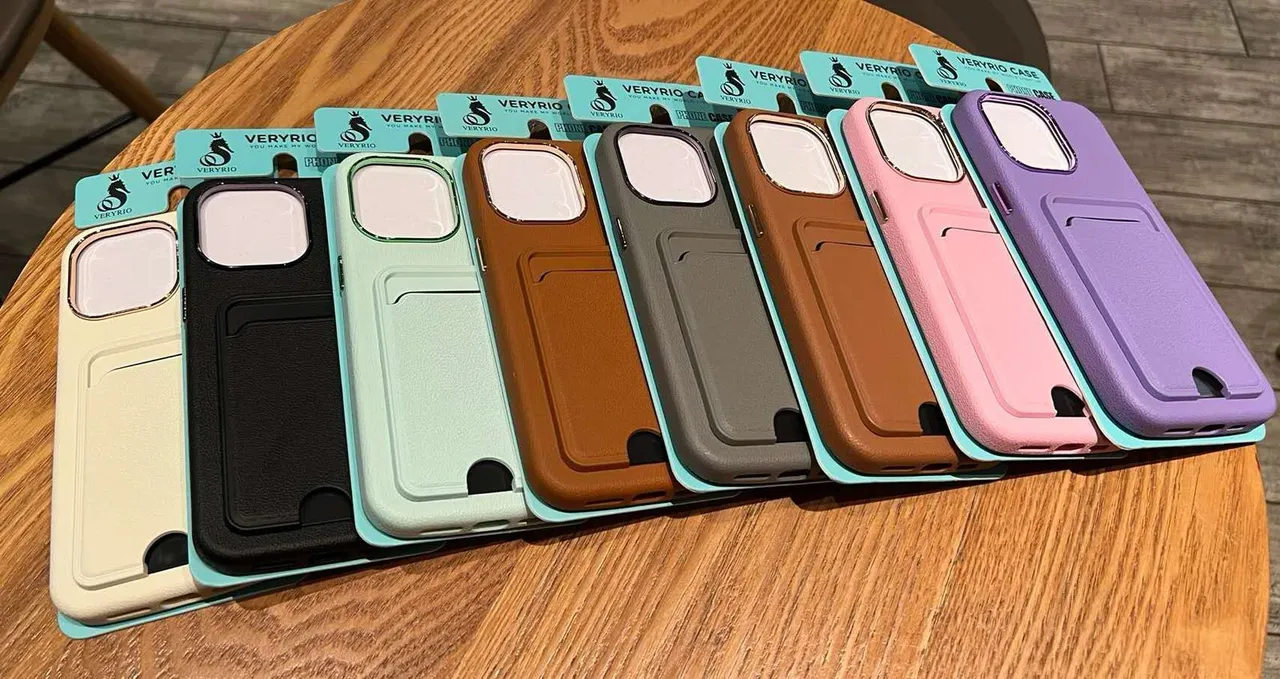 Capas para Celular com Porta Cartão - Diversas Cores