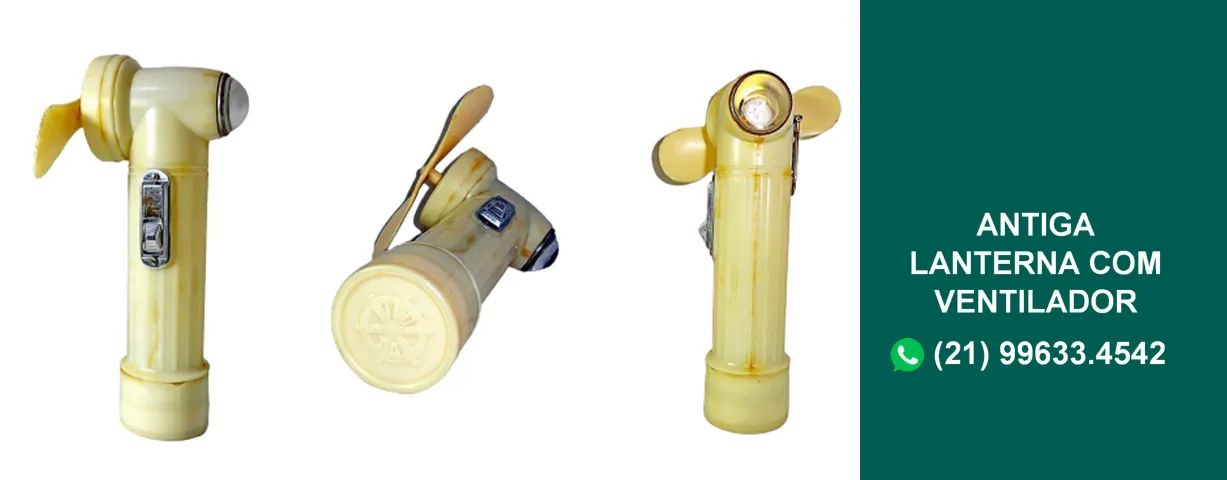 Lanterna antiga com ventilador da Pilot Star.Raríssima.