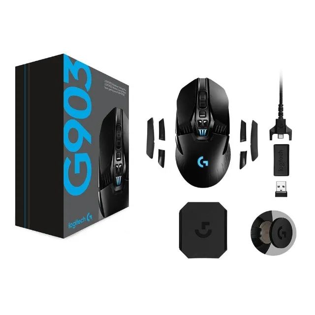 MOUSE GAMER SEM FIO LOGITECH G903 LIGHTSPEED COM RGB LIGHTSYNC ! - Foto 3