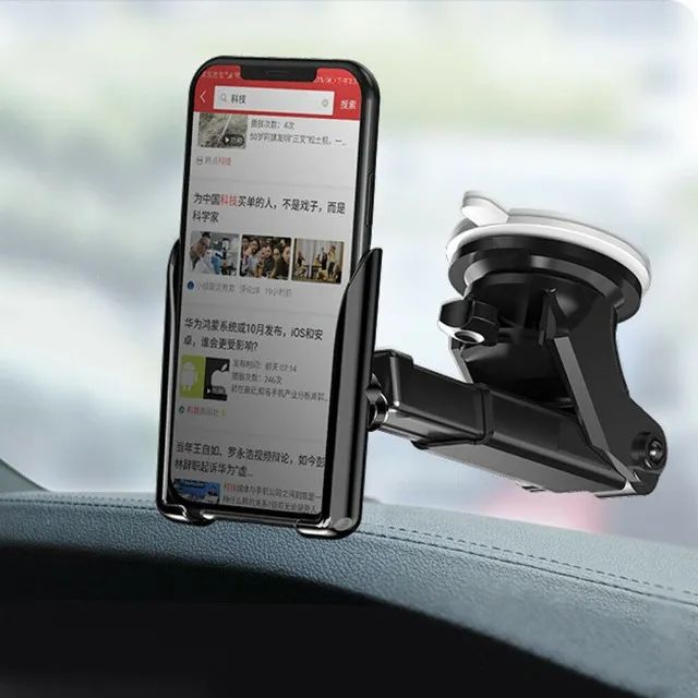 Suporte Celular Veicular Carro Ventosa Gps Trava Automatica - Foto 4