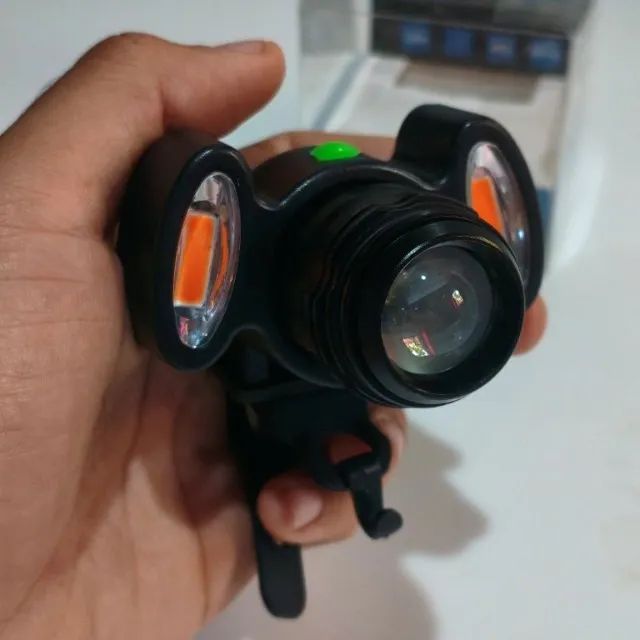 Farol Para Bike Recarregável com Foco Ajustável - Foto 3