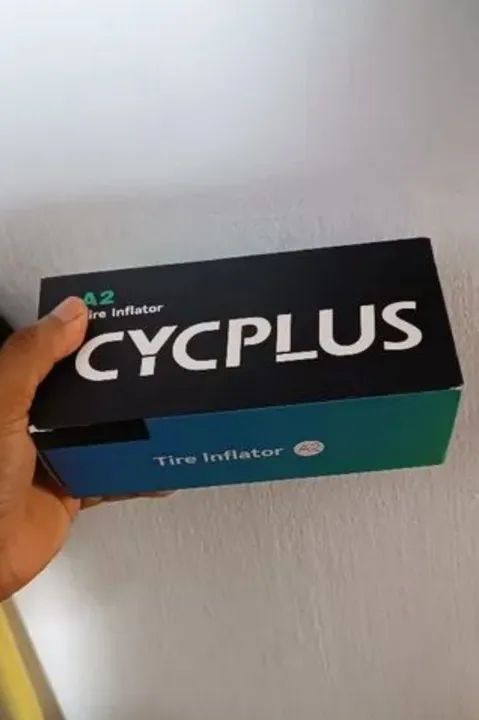 Bomba de ar para bicicleta portátil com medidor digital - Foto 2