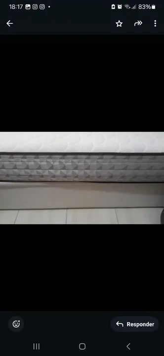 Cama Box Solteiro com baú e colchão da Ortobom - Foto 3