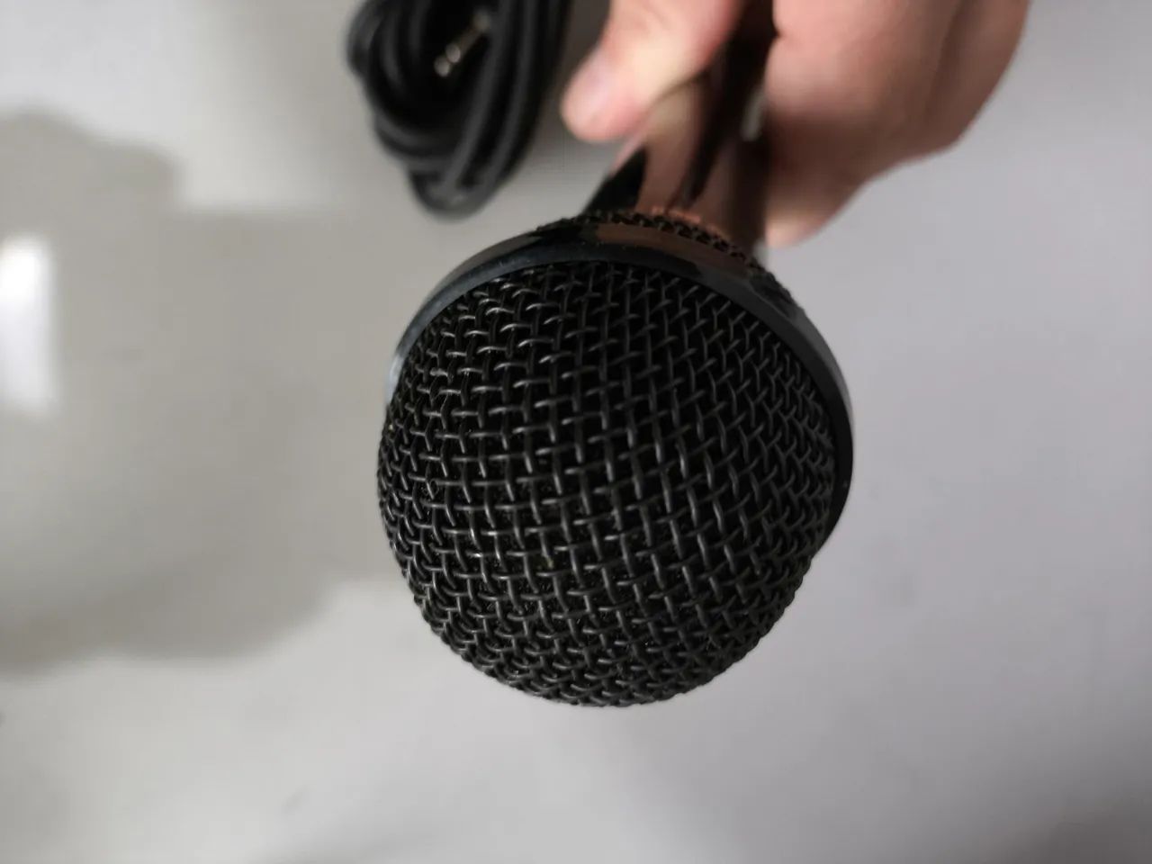 Microfone Aiwa DM-H15 - Dinâmico com Fio - Foto 4