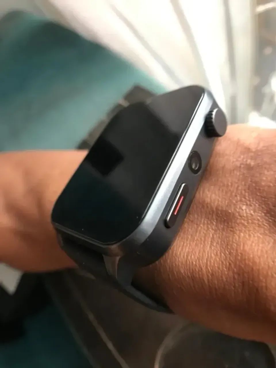 Smartwatch Celular Google Wifi Chip 4g Gps 2 Câmeras Strava desbloqueio facial