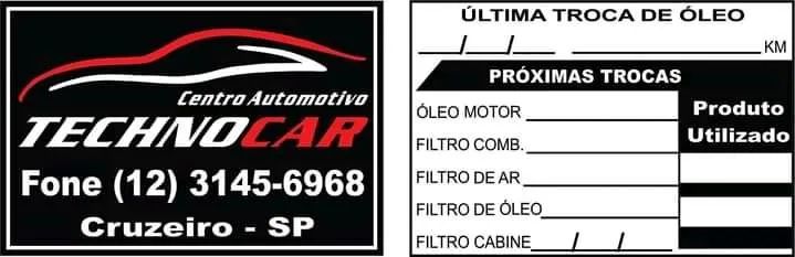 Etiquetas Troca de Óleo, Alinhamento, Balanceamento - Foto 4