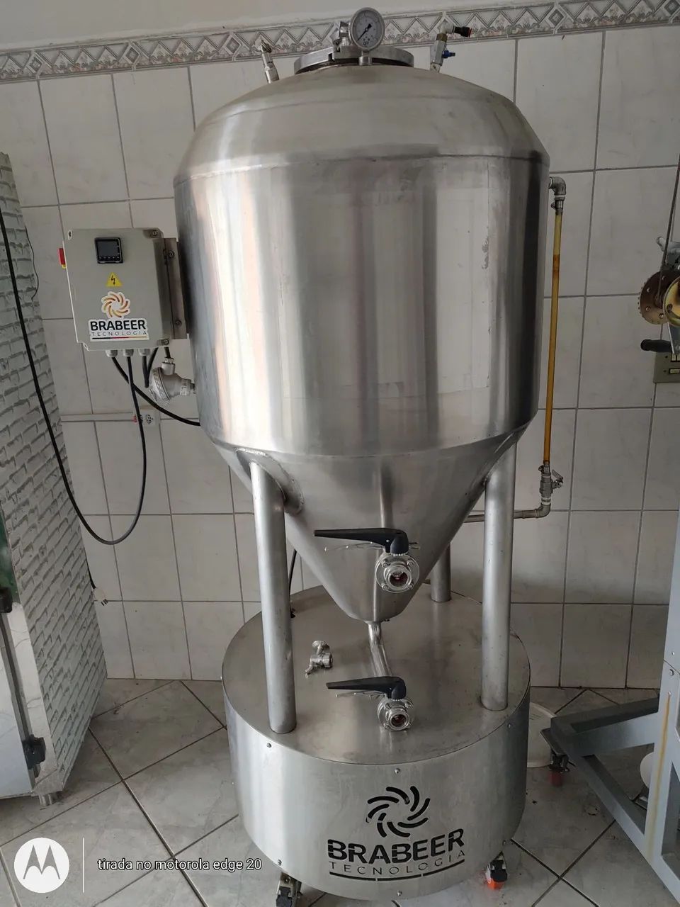 Panela e fermentador para cerveja
