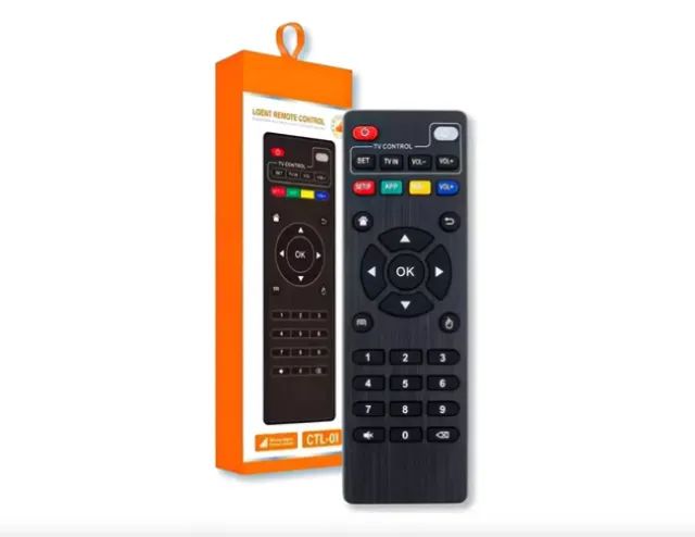 CONTROLE REMOTO PARA TV BOX - GRATÍS 2 PILHAS ( TVBOX )